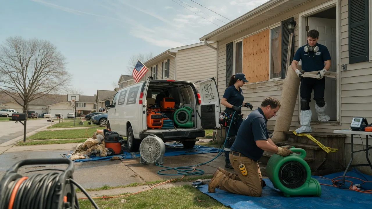 Water Damage Restoration in Westville, IL near me